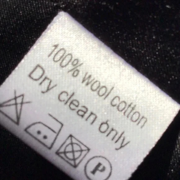 Union of Angels Black 100% Wool Fitted Blazer S - Picture 6 of 7